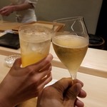 鮨 なんば - かんぱ～い