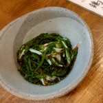 Hamayaki Kaisen Izakaya Daishousuisan - 【2018.8.14(火)】お通し378円