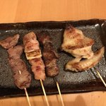 이자카야 하나부사 - たん ねぎ間 かしら 手羽先串