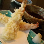 由す美 - 車海老の天ぷら