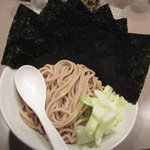 つけ麺 五ノ神製作所 - 海老つけ麺、小盛り180g、無料トッピングで海苔増加