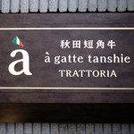 a gatte tanshie - 看板
