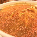 味奈登庵 - カレー南蛮そばには唐辛子だ！  ブチまけろ！  #BCMKR!