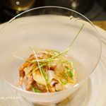 夏零 - 冷製青椒肉絲。和牛ザブトン