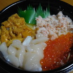 魚丼 - 海の宝石丼