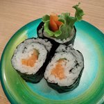 すし江戸 - サーモン巻