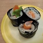 すし江戸 - サーモン巻