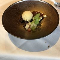 Cucina Italiana 東洞 - ほうじ茶アイスとティラミス