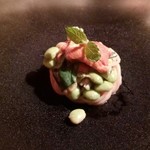 フィオッキ - 生雲丹と夏野菜の冷製フェデリーニ