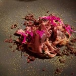 フィオッキ - タヤリン　鮎とサマーポルチーニ茸