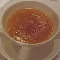 大観苑 - タラバ蟹肉入りふかひれスープ