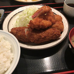 西麻布 三河屋 - 三河屋(ミックス定食)