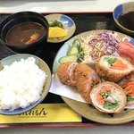 さんれもん - れもんかつ定食１４２０円