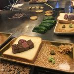 鉄板焼ステーキ 一ッ葉ミヤチク - 