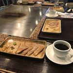 鉄板焼ステーキ 一ッ葉ミヤチク - 