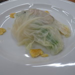 上郷クローブ座レストラン - 津南の夏野菜冷たいロールキャベツ風