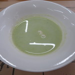 上郷クローブ座レストラン - 枝豆のポタージュ