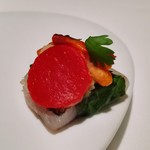 鰺のマリネ・チョリソー