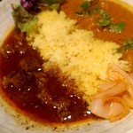 SPICY CURRY 魯珈 - マラバール風真鱈のタマリンドカレー＆ラムカレー