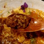 SPICY CURRY 魯珈 - マラバール風真鱈のタマリンドカレー＆ラムカレー