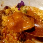 SPICY CURRY 魯珈 - ラム肉　リフト！