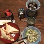 Kissahibiki - ホットサンドセット。
                      美味し。