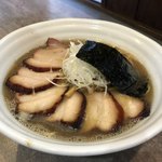 麺処 風人 - 「極煮干正油そばチャーシュー麺」¥1330