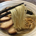 麺処 風人 - 「極煮干正油そばチャーシュー麺」¥1330