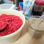 安全食堂 - 紅しょうが＋すりごま