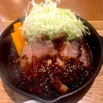 肉バル＆国産ワイン TONTEKING - 八丁味噌トンテキ