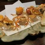 千代の追風 - サービスの沢がに