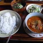 創作旬菜膳と羽釜炊き出しかけご飯　大人の食堂・ティダマンディ - アジアカレー紀行