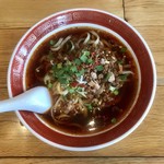 白狼軒 - 紅担々麺個性的。