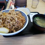 吉野家 - 牛丼大盛り+玉子+味噌汁