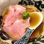 中華そば 先﨑 - 地鶏と煮干そば
