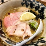 中華そば 先﨑 - イカ肝煮干そば