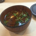 松寿司 たにがわ - 赤出し