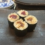 松寿司 たにがわ - 鉄火巻とかんぴょう巻