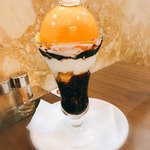 シャポーブラン - ケーキパフェ レアチーズオランジェ