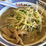 らーめん花楽 - ねぎ塩ごま風味ラーメン　\650-