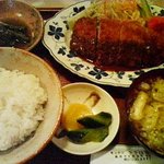 キッチンささはら - ポークカツ定食