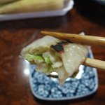 むじこ饅頭 - 具はしっとりした感じ