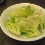 中国料理 伊部 - 野菜（ちんげん菜・キャベツ）