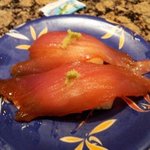 海鮮三崎港 - マグロの生ハム(180円)