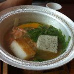 日本料理　花木鳥 - ほうとう仕立ての味噌汁