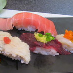 Sushi zammai - 夏の５貫+中トロ