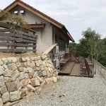 森のpizza Lodge - テラス席_2018年8月