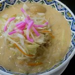 ラーメン　みそ伝 - 野菜ちゃんぽん+味玉