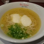 黄金の塩らぁ麺　ドゥエイタリアン - 