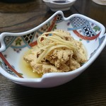 もりもとや - 鰤の卵の煮つけ